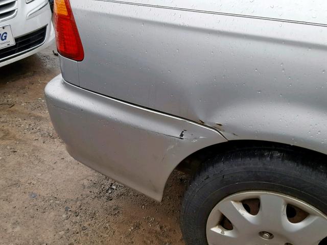 2HGEJ6615YH569232 - 2000 HONDA CIVIC BASE Gümüş foto 9