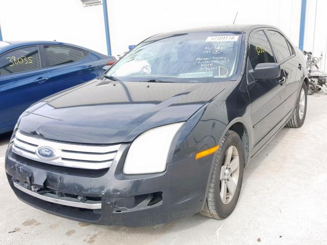 3FAHP06Z79R143938 - 2009 FORD FUSION S BLACK photo 2