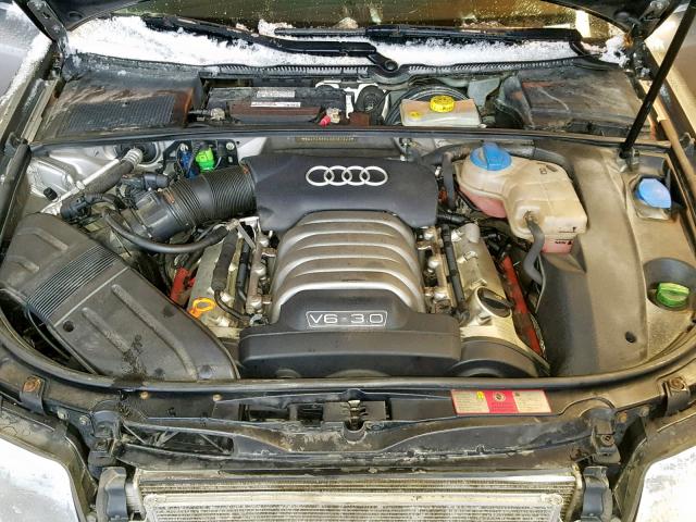 WAUVT58E04A167322 - 2004 AUDI A4 3.0 AVA GRAY photo 7