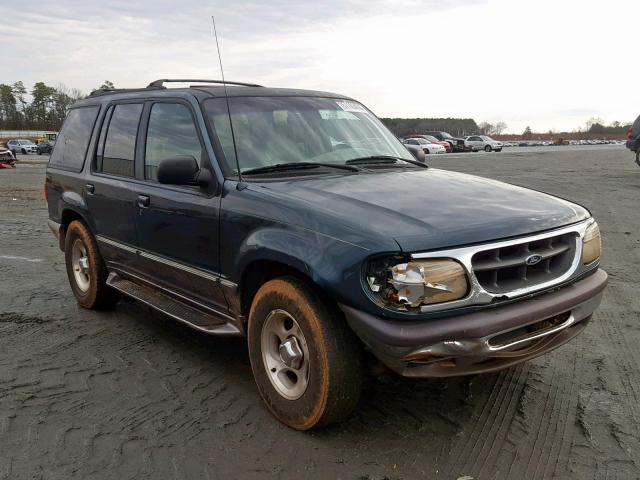 1FMDU34XXTUA67938 - 1996 FORD EXPLORER GREEN photo 1