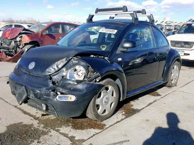 3VWCD21C6YM454359 - 2000 VOLKSWAGEN NEW BEETLE Qara foto 2