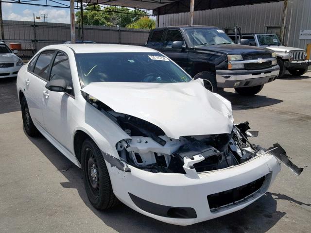 2G1WD5E30E1175805 - 2014 CHEVROLET IMPALA LIM WHITE photo 1