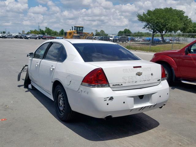 2G1WD5E30E1175805 - 2014 CHEVROLET IMPALA LIM WHITE photo 3