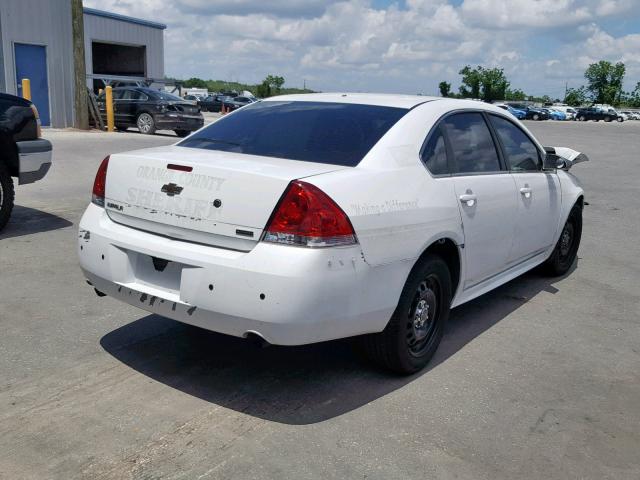 2G1WD5E30E1175805 - 2014 CHEVROLET IMPALA LIM WHITE photo 4