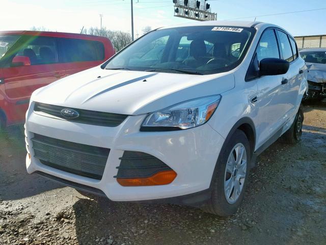 1FMCU0F79GUB34090 - 2016 FORD ESCAPE S WHITE photo 2