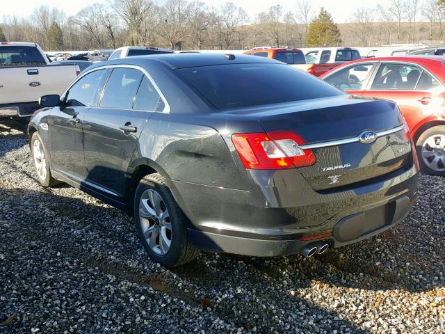 1FAHP2EW5CG142059 - 2012 FORD TAURUS SEL BLACK photo 3