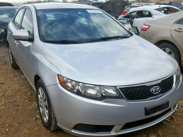 KNAFU4A2XC5488657 - 2012 KIA FORTE EX SILVER photo 1