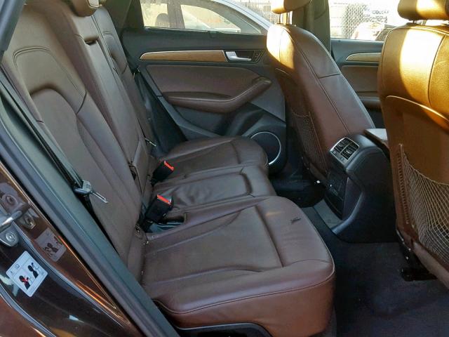 WA1WGAFP4EA099336 - 2014 AUDI Q5 PRESTIG BROWN photo 6