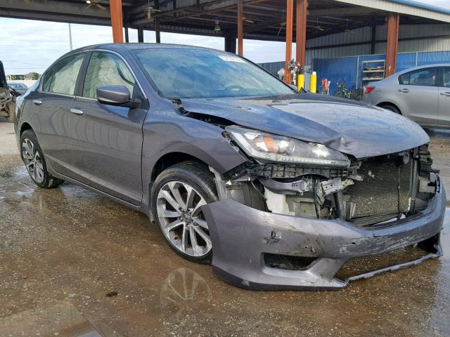 1HGCR2F57EA206839 - 2014 HONDA ACCORD SPO CHARCOAL photo 1