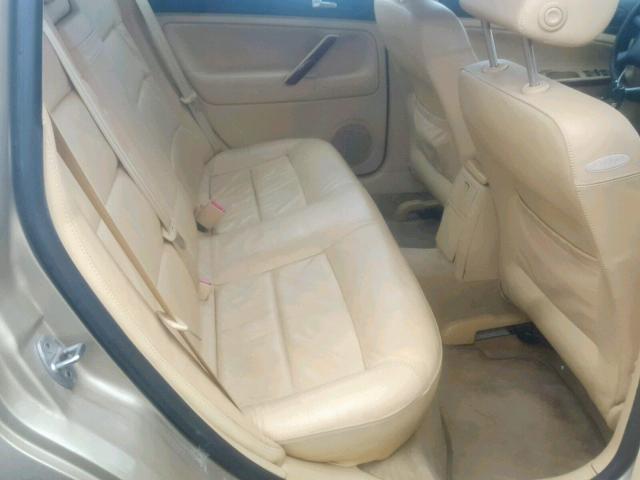 WVWTH63B12P137576 - 2002 VOLKSWAGEN PASSAT GLX 金色 照片 6
