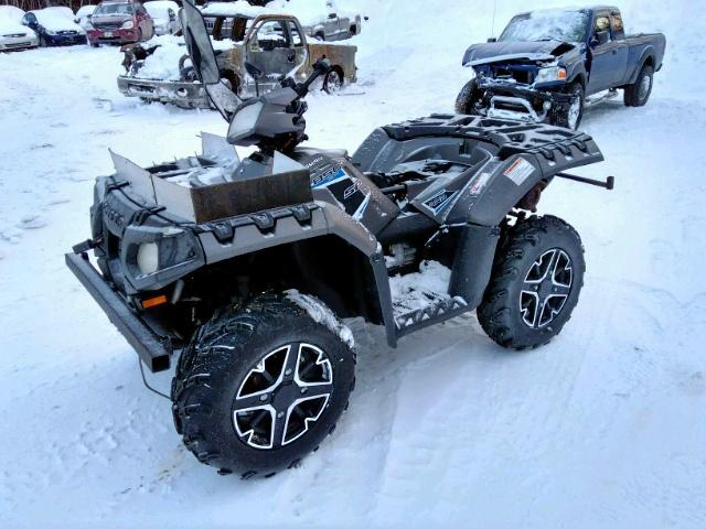 4XASXE856GA611387 - 2016 POLARIS SPORTSMAN BLACK photo 2