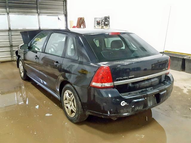 1G1ZS68N87F202380 - 2007 CHEVROLET MALIBU MAX BLACK photo 3