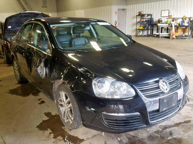 3VWRT71K06M711420 - 2006 VOLKSWAGEN JETTA TDI BLACK photo 1