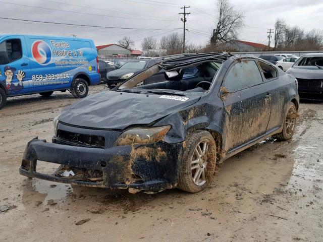JTKDE167X80260505 - 2008 TOYOTA SCION TC შავი ფოტო 2