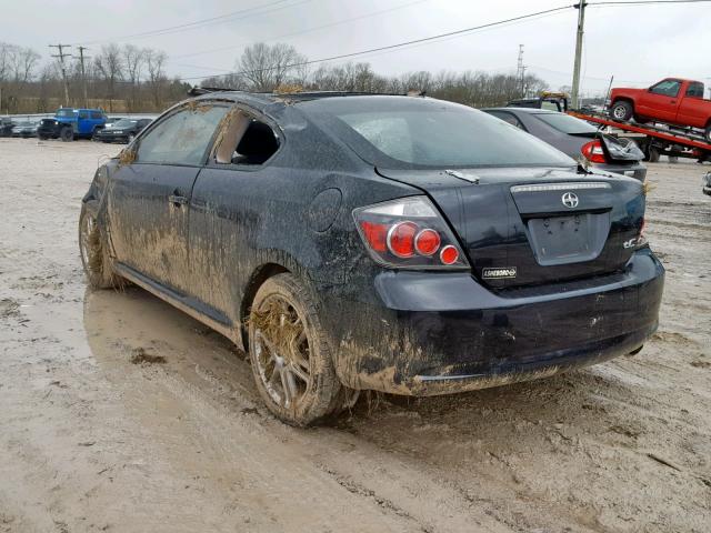 JTKDE167X80260505 - 2008 TOYOTA SCION TC შავი ფოტო 3