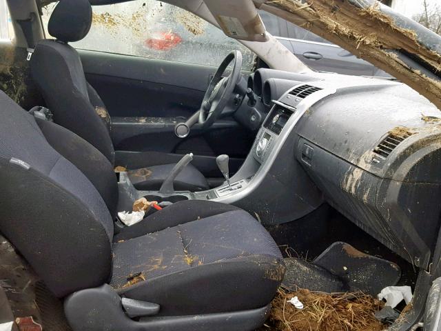 JTKDE167X80260505 - 2008 TOYOTA SCION TC შავი ფოტო 5