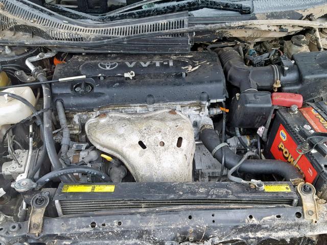 JTKDE167X80260505 - 2008 TOYOTA SCION TC შავი ფოტო 7