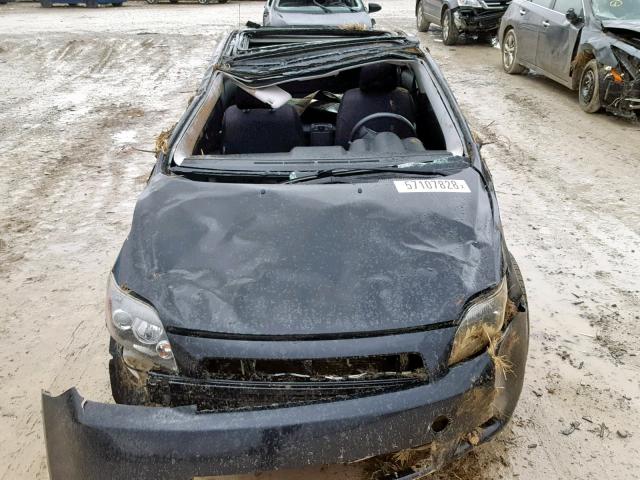 JTKDE167X80260505 - 2008 TOYOTA SCION TC შავი ფოტო 9