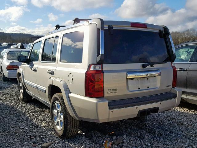 1J8HH582X8C195090 - 2008 JEEP COMMANDER Gümüş foto 3