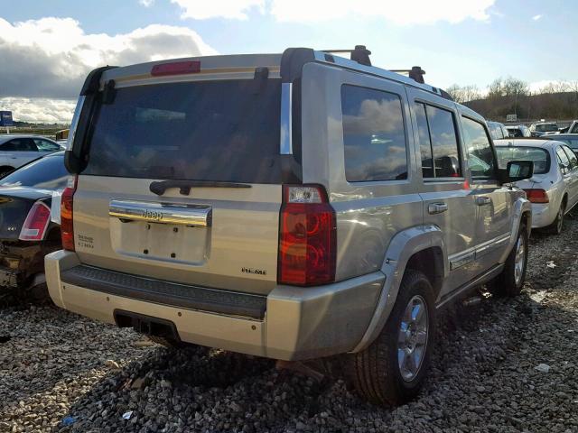 1J8HH582X8C195090 - 2008 JEEP COMMANDER Gümüş foto 4