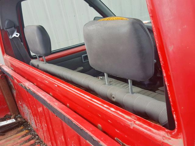 1N6SD11S0SC448966 - 1995 NISSAN TRUCK E/XE RED photo 6