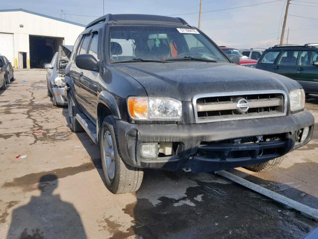 JN8DR09Y53W837431 - 2003 NISSAN PATHFINDER BLACK photo 1