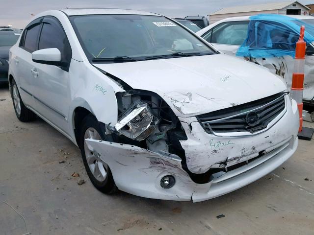 3N1AB6AP5BL664221 - 2011 NISSAN SENTRA 2.0 WHITE photo 1