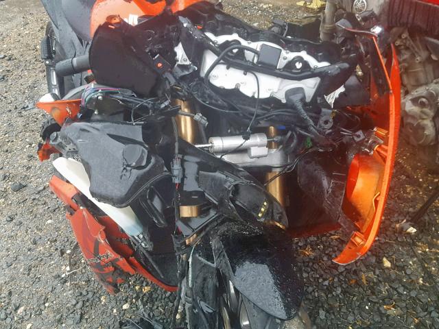 JS1GX72A982100570 - 2008 SUZUKI GSX1300 R ORANGE photo 9