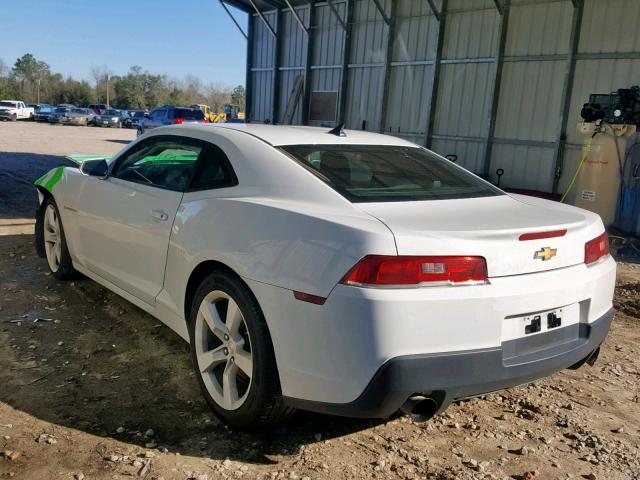 2G1FA1E35E9223415 - 2014 CHEVROLET CAMARO LS WHITE photo 3