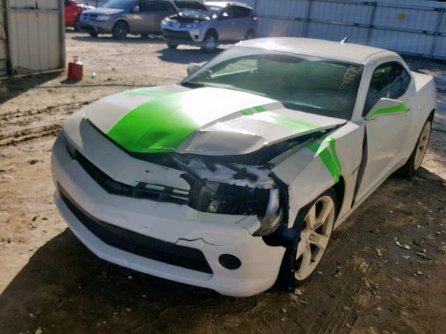 2G1FA1E35E9223415 - 2014 CHEVROLET CAMARO LS WHITE photo 9