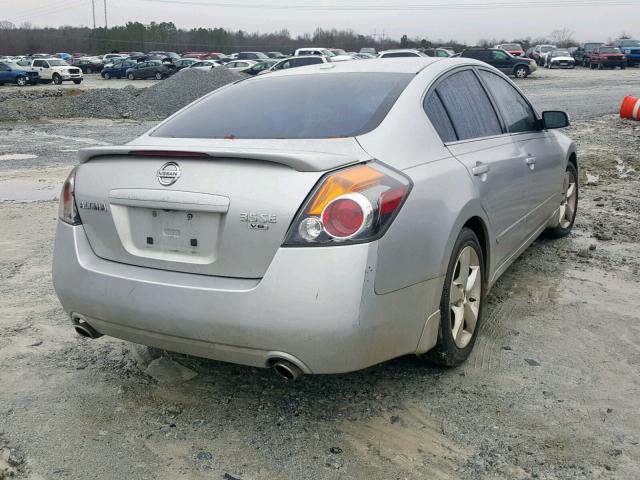 1N4BL21E37C131542 - 2007 NISSAN ALTIMA 3.5 SILVER photo 4