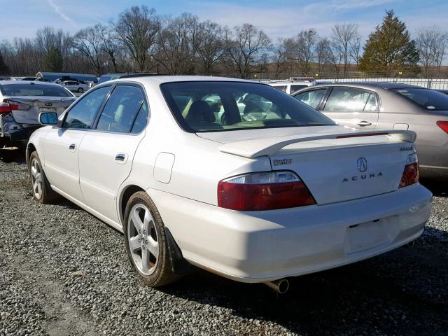 19UUA56853A050269 - 2003 ACURA 3.2TL TYPE WHITE photo 3