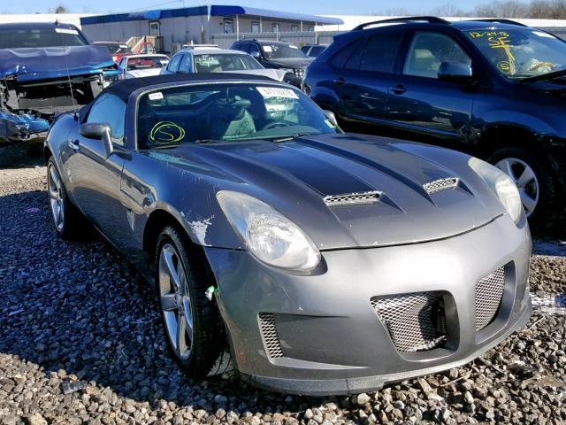 1G2MB35B17Y123569 - 2007 PONTIAC SOLSTICE GRAY photo 1