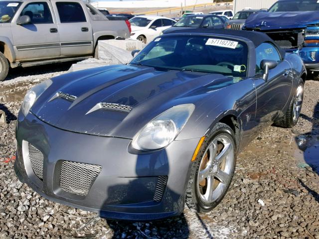 1G2MB35B17Y123569 - 2007 PONTIAC SOLSTICE GRAY photo 2