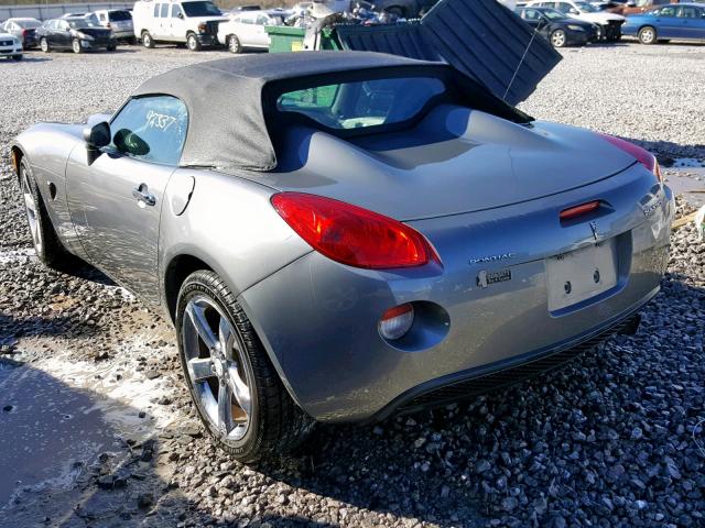 1G2MB35B17Y123569 - 2007 PONTIAC SOLSTICE GRAY photo 3