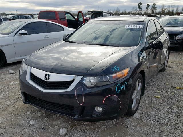 JH4CU2F63AC006639 - 2010 ACURA TSX BLACK photo 2