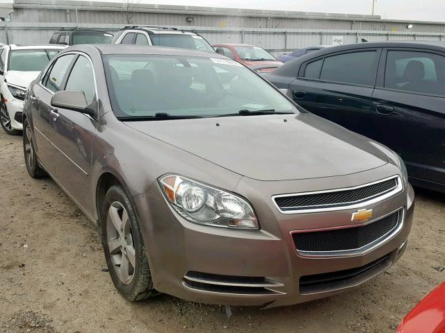 1G1ZC5E0XCF247749 - 2012 CHEVROLET MALIBU 1LT GRAY photo 1