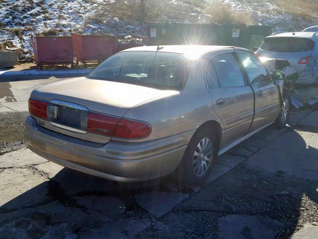 1G4HP54K95U202211 - 2005 BUICK LESABRE CU GOLD photo 4