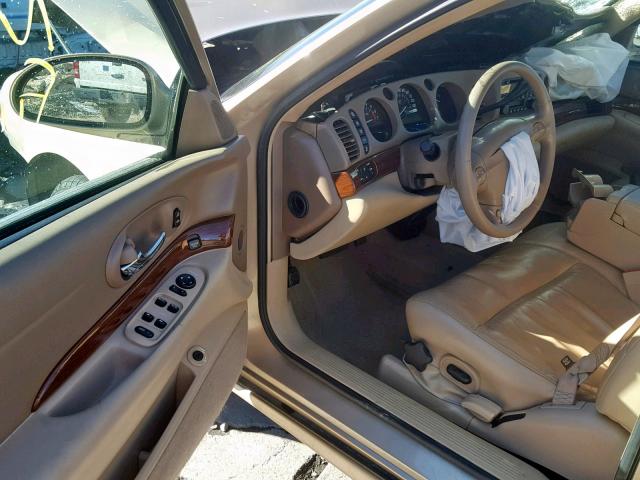 1G4HP54K95U202211 - 2005 BUICK LESABRE CU GOLD photo 9