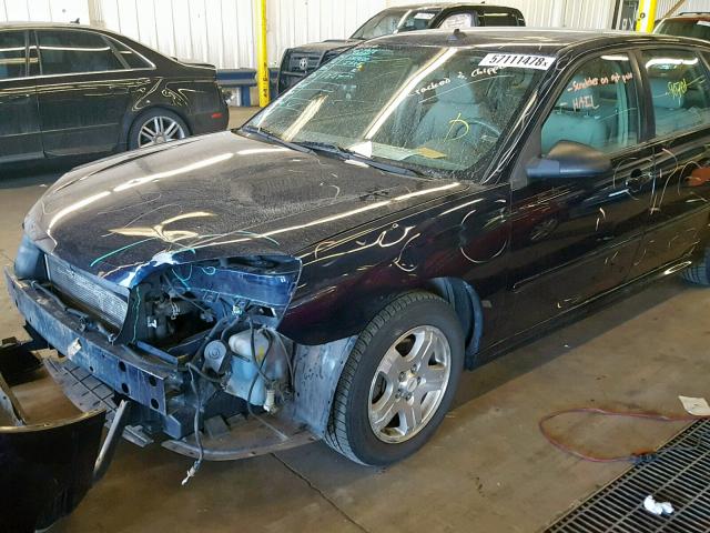 1G1ZU64855F103166 - 2005 CHEVROLET MALIBU MAX ლურჯი ფოტო 10