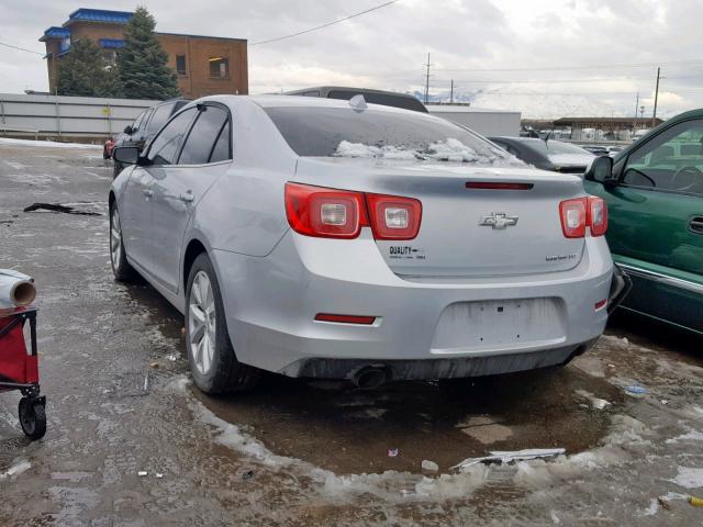 1G11H5SA2DF328824 - 2013 CHEVROLET MALIBU LTZ 银色 照片 3