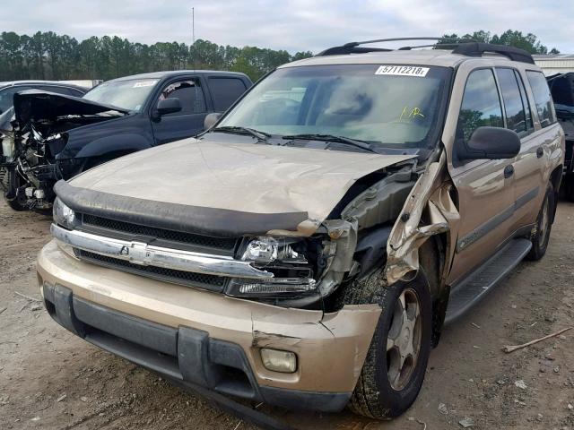 1GNES16S046202717 - 2004 CHEVROLET TRAILBLAZE GOLD photo 2