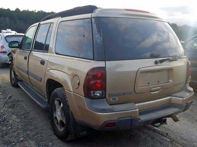 1GNES16S046202717 - 2004 CHEVROLET TRAILBLAZE GOLD photo 3