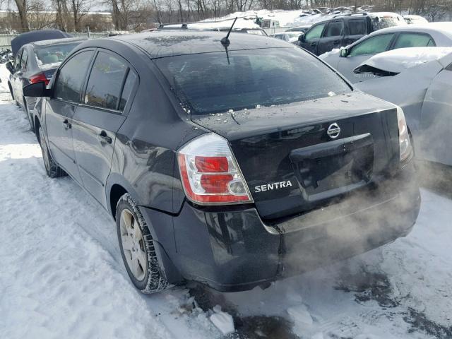 3N1AB61E58L643084 - 2008 NISSAN SENTRA 2.0 BLACK photo 3