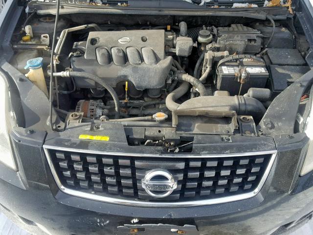 3N1AB61E58L643084 - 2008 NISSAN SENTRA 2.0 BLACK photo 7