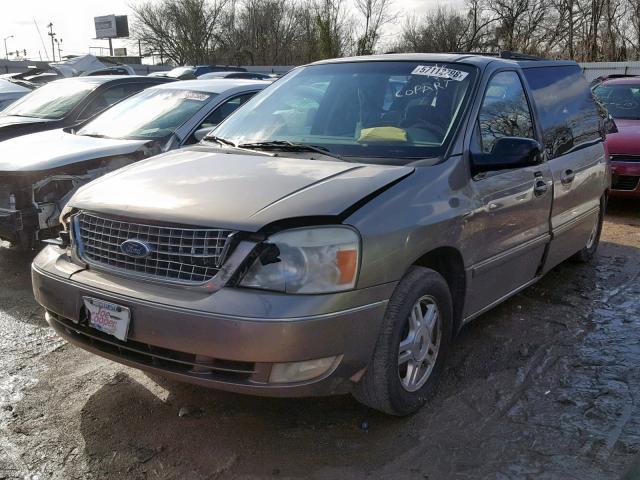 2FMZA52246BA23476 - 2006 FORD FREESTAR S GOLD photo 2