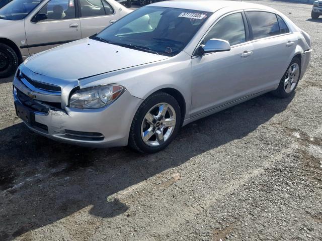 1G1ZH57B19F133616 - 2009 CHEVROLET MALIBU 1LT 银色 照片 2