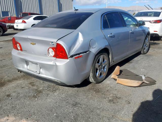 1G1ZH57B19F133616 - 2009 CHEVROLET MALIBU 1LT 银色 照片 4