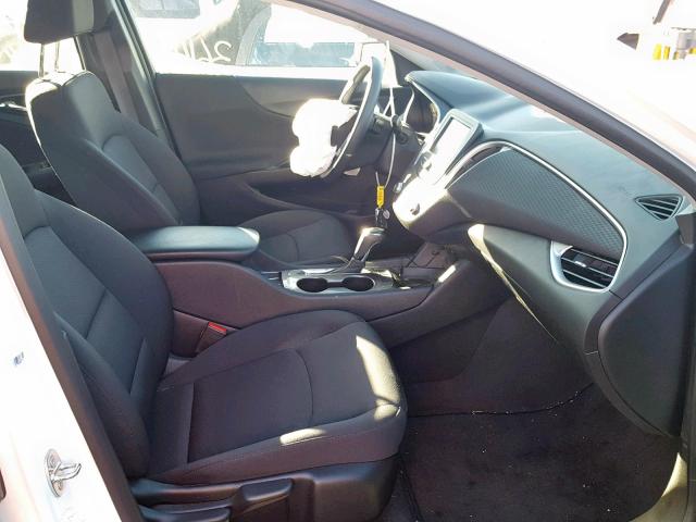 1G1ZB5ST8JF131335 - 2018 CHEVROLET MALIBU LS WHITE photo 5