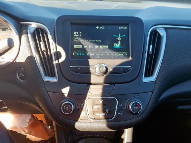 1G1ZB5ST8JF131335 - 2018 CHEVROLET MALIBU LS WHITE photo 9